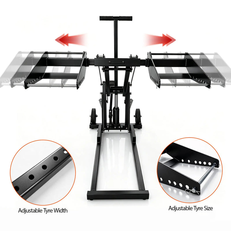 550 Lbs Riding Mower Lift Jack by HouseOfZazla