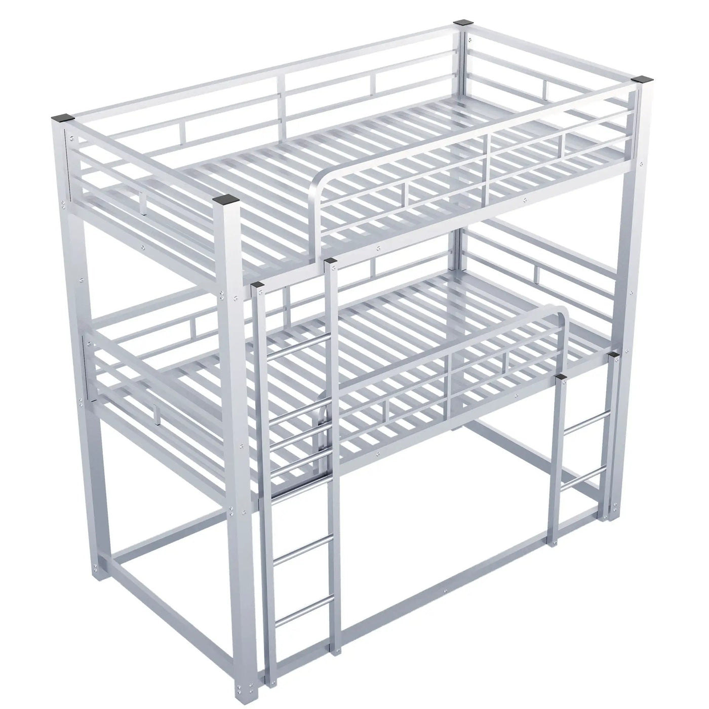 Triple Bunk Bed With Sturdy Construction And Space Saving Design by HouseOfZazla