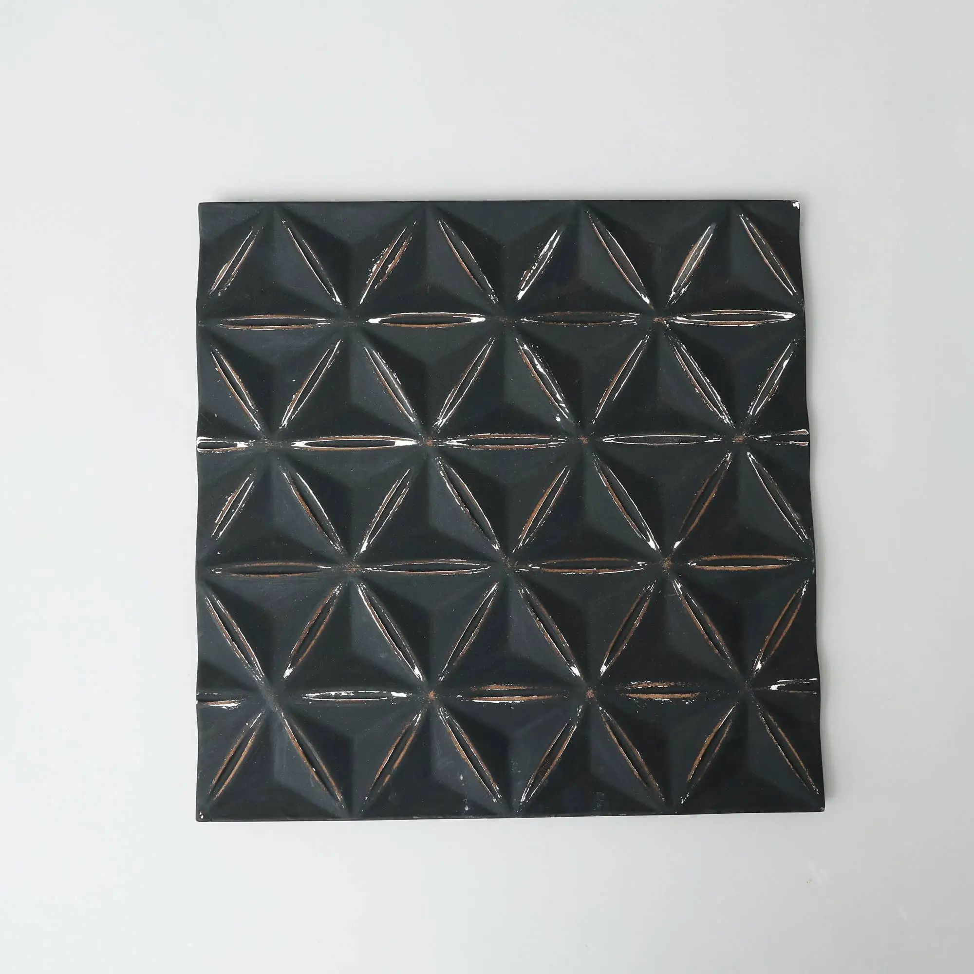Black Square Modern Wall Art by HouseOfZazla