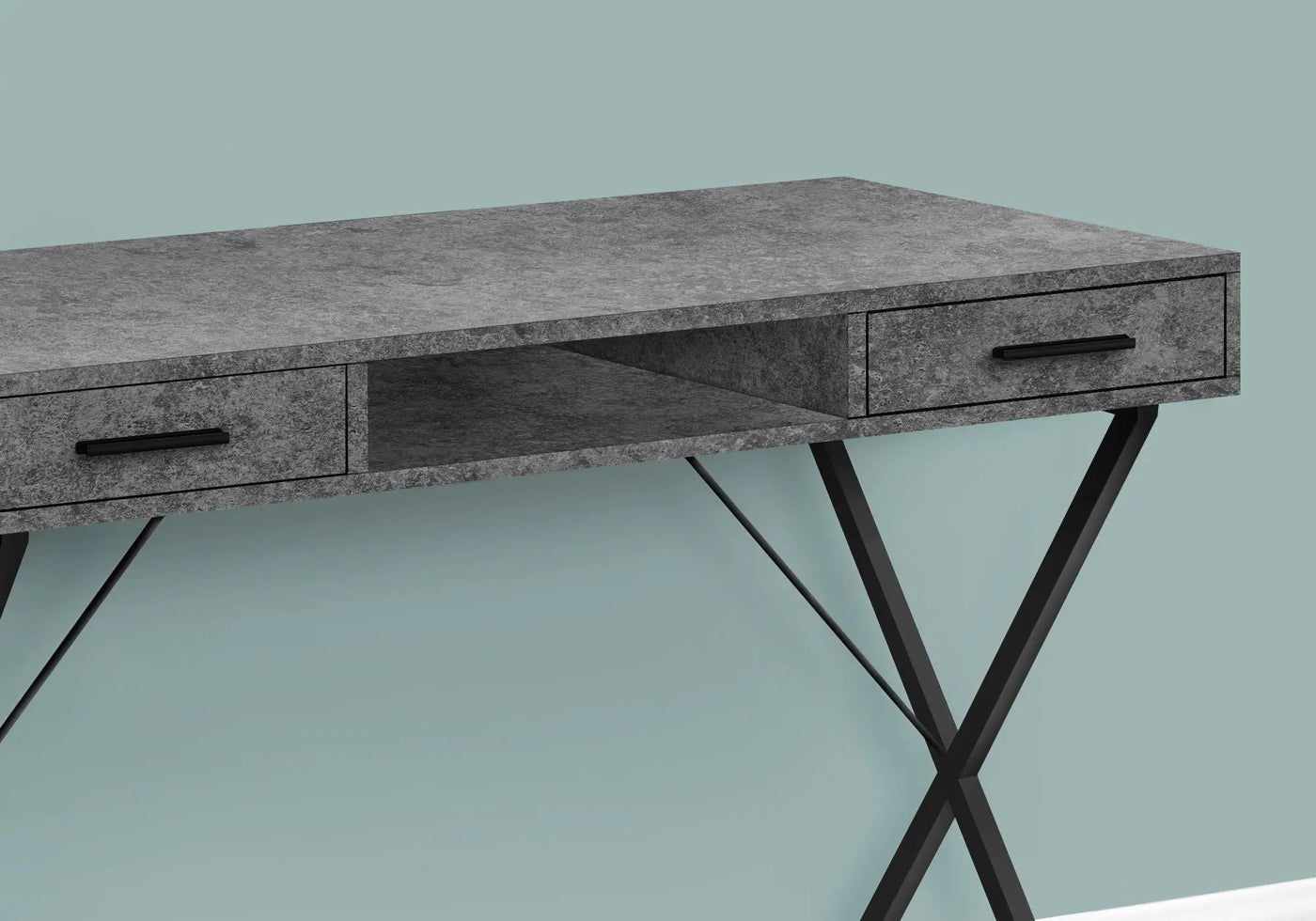 Computer Desk, Home Office, Laptop, Left / Right Set-Up, Storage Drawers, Work, Contemporary, Modern by Unique Piece Furniture