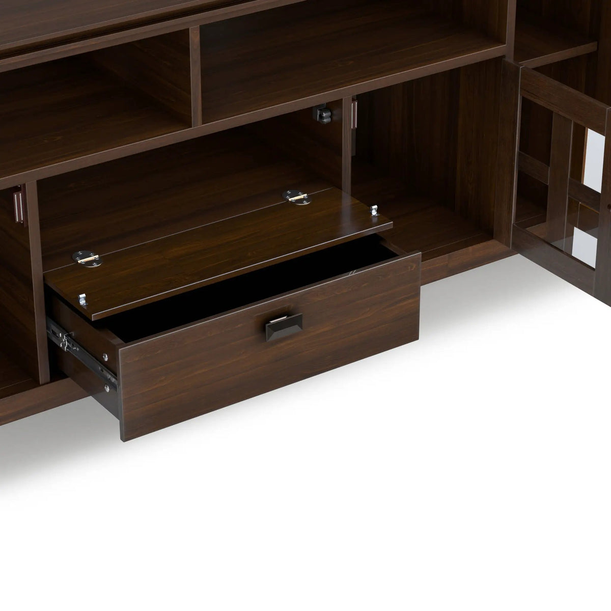 Artisan - TV Media Stand - Natural Aged Brown, photo 3 of 7