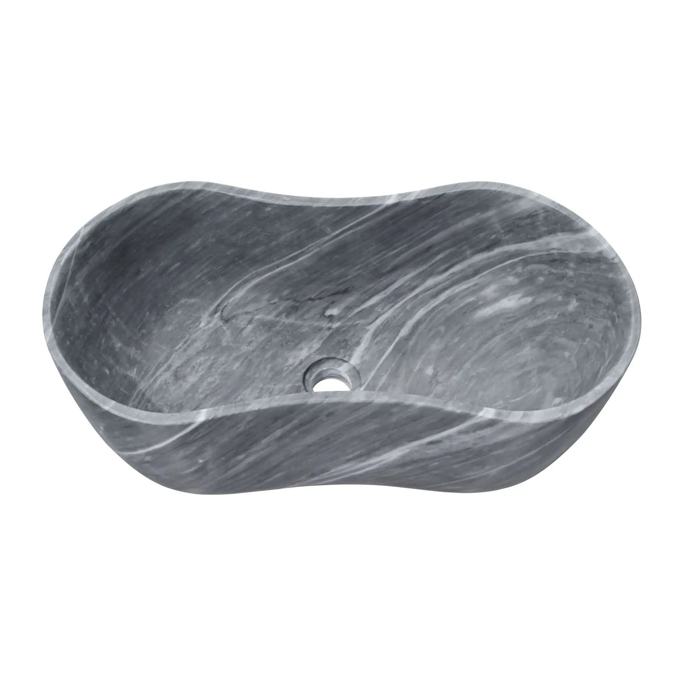 Bathroom Vessel Sink With Wavy Design by HouseOfZazla