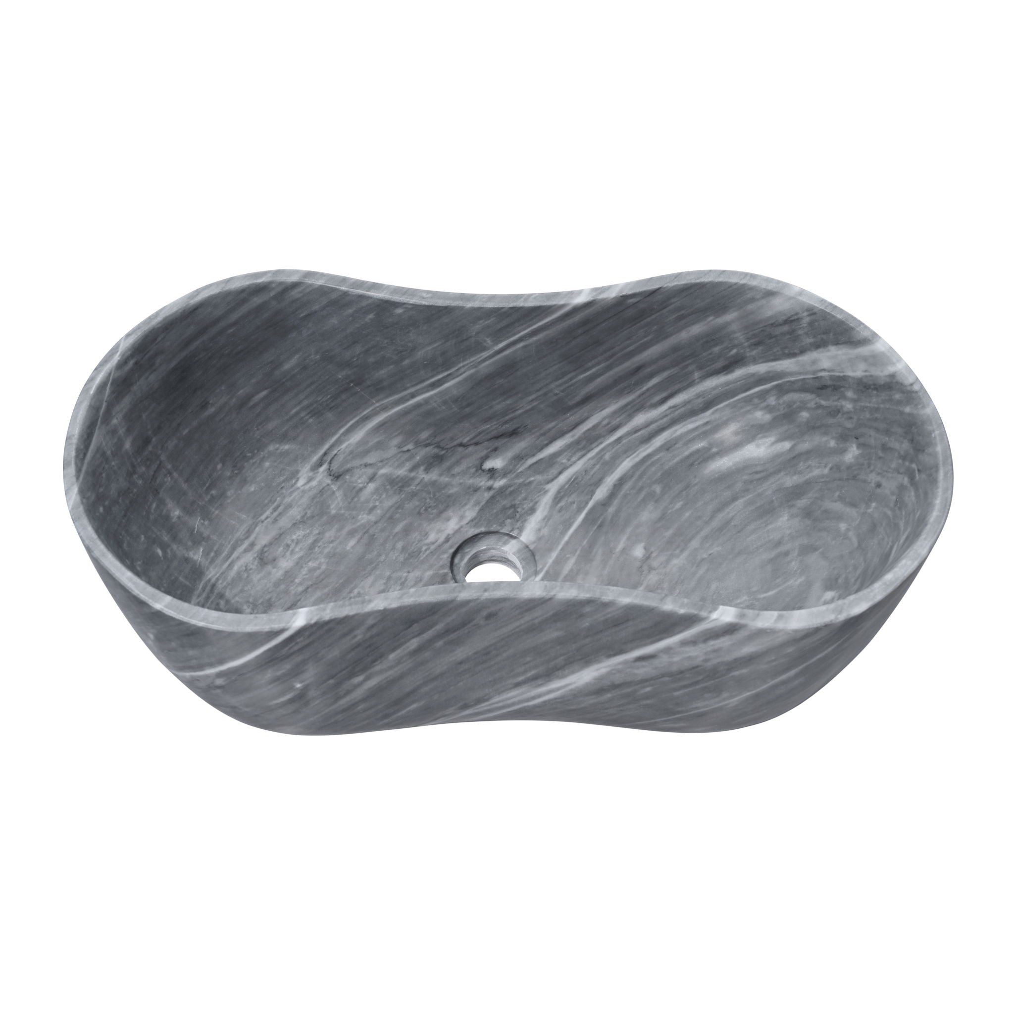 Bathroom Vessel Sink With Wavy Design by HouseOfZazla