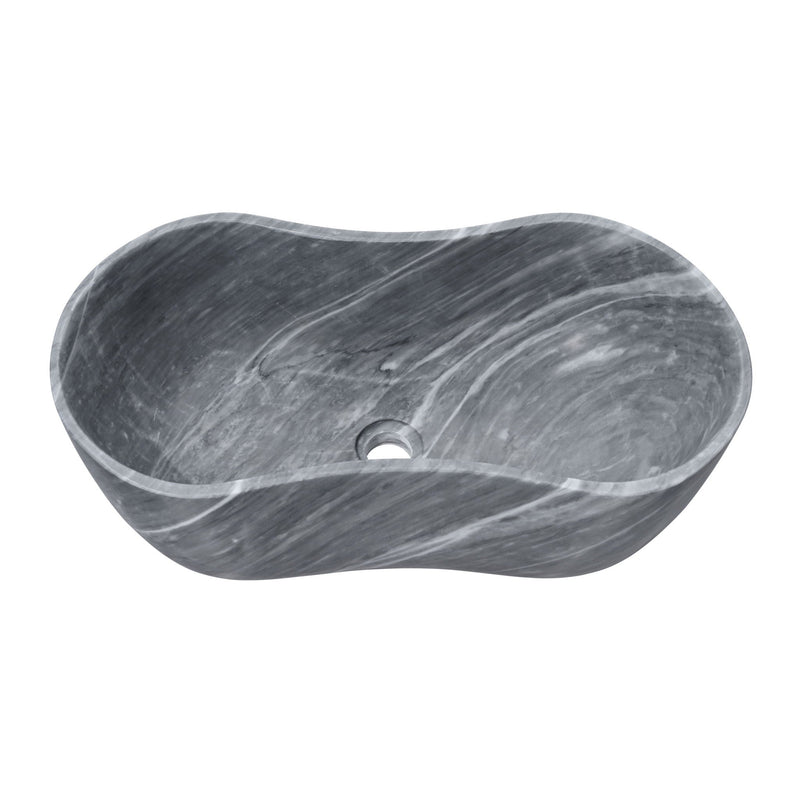 Bathroom Vessel Sink With Wavy Design by HouseOfZazla