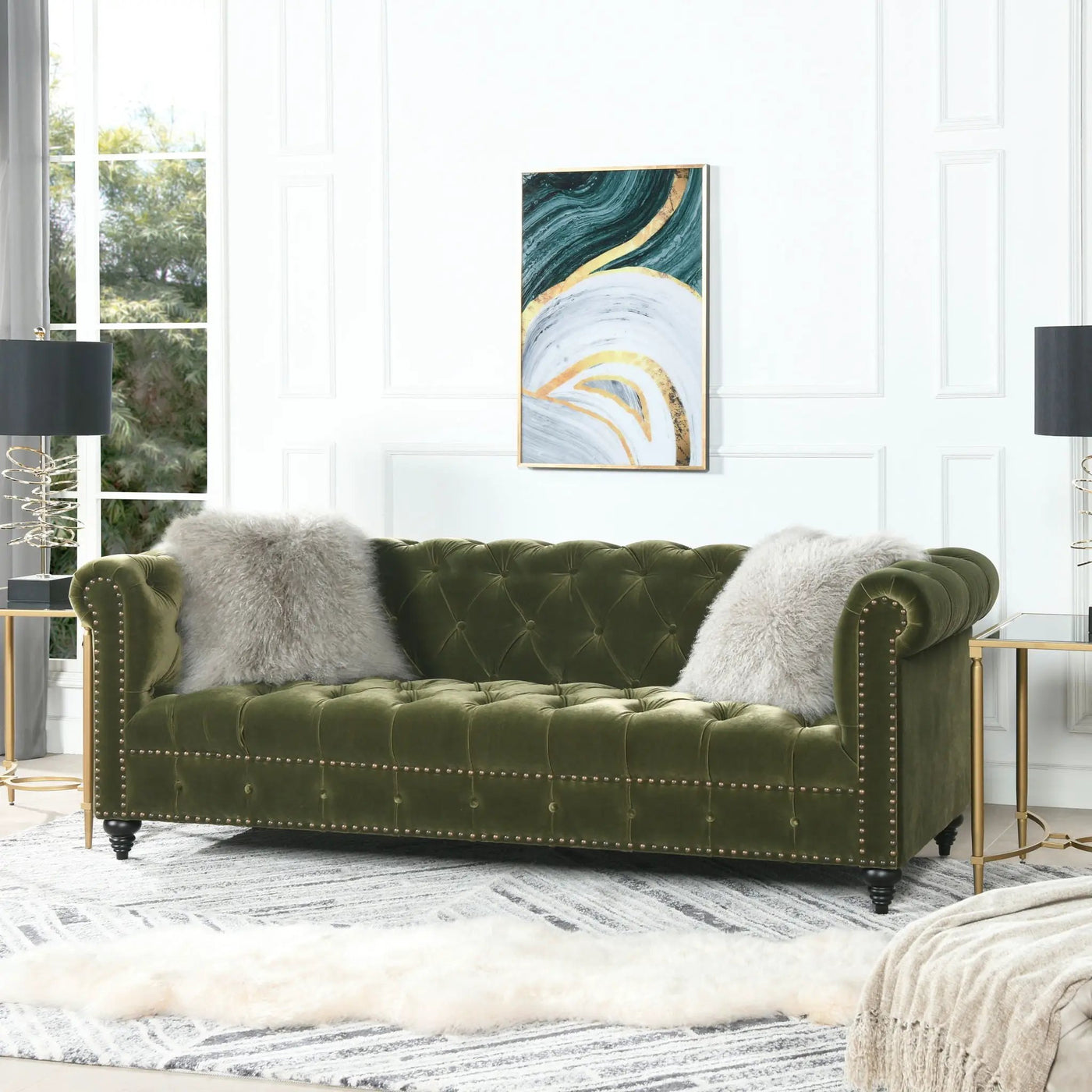 Alto - Tufted Chesterfield Sofa by Unique Piece Furniture