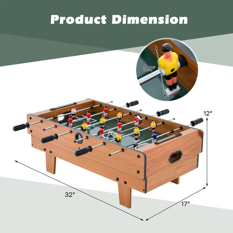 4-in-1 Combo Game Table Set Foosball Table with Billiards and Hockey by DirectDeals