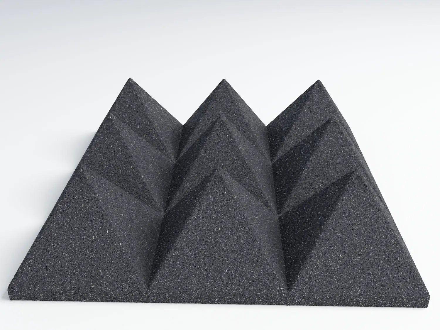 4 Inch Acoustic Foam Pyramid Style Panels - 13 Color Options by SoundAssured