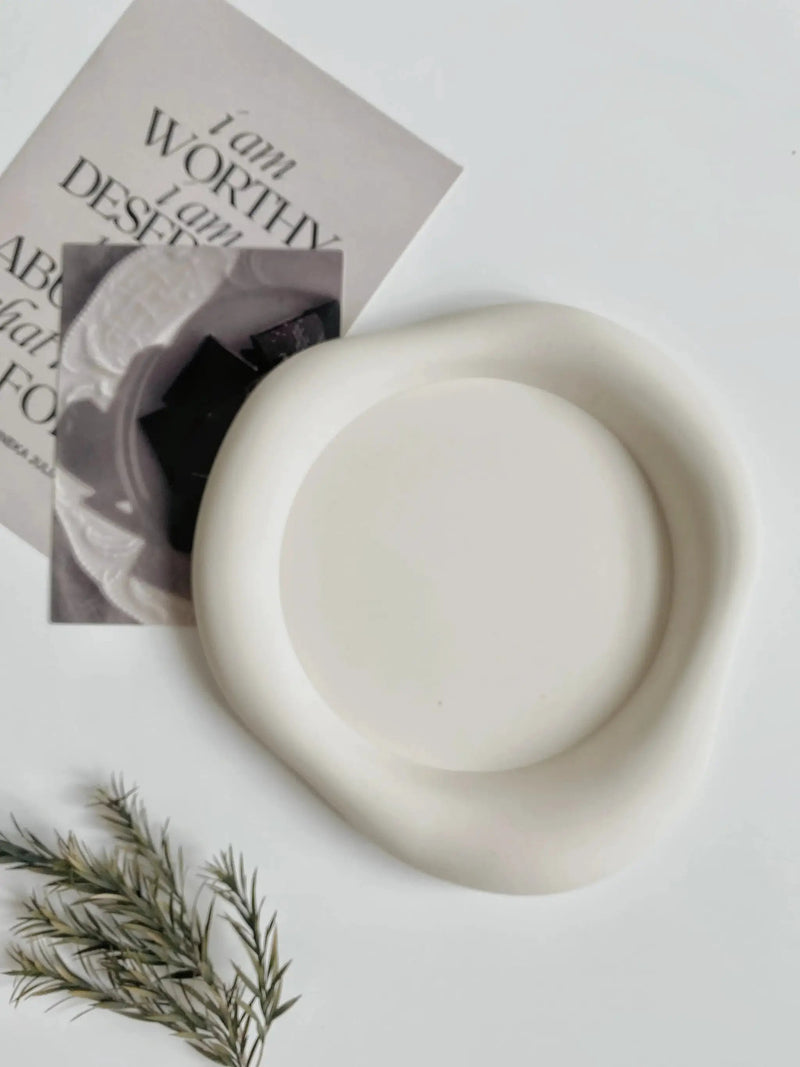 4pcs Cloud Coaster Set - Soft Silicone, Heat-Resistant and Hand Washable - Perfect for Coffee Cups & Home Decor by House Of Avana