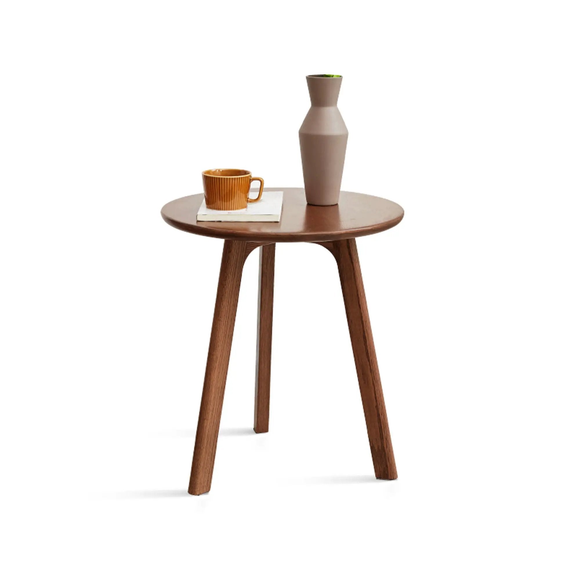 Round Small End Table, Side Table For Bedroom & Balcony by Unique Piece Furniture