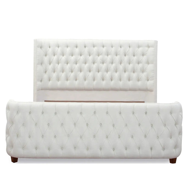 Brooklyn - Tufted Panel Bed Headboard And Footboard Set by Unique Piece Furniture