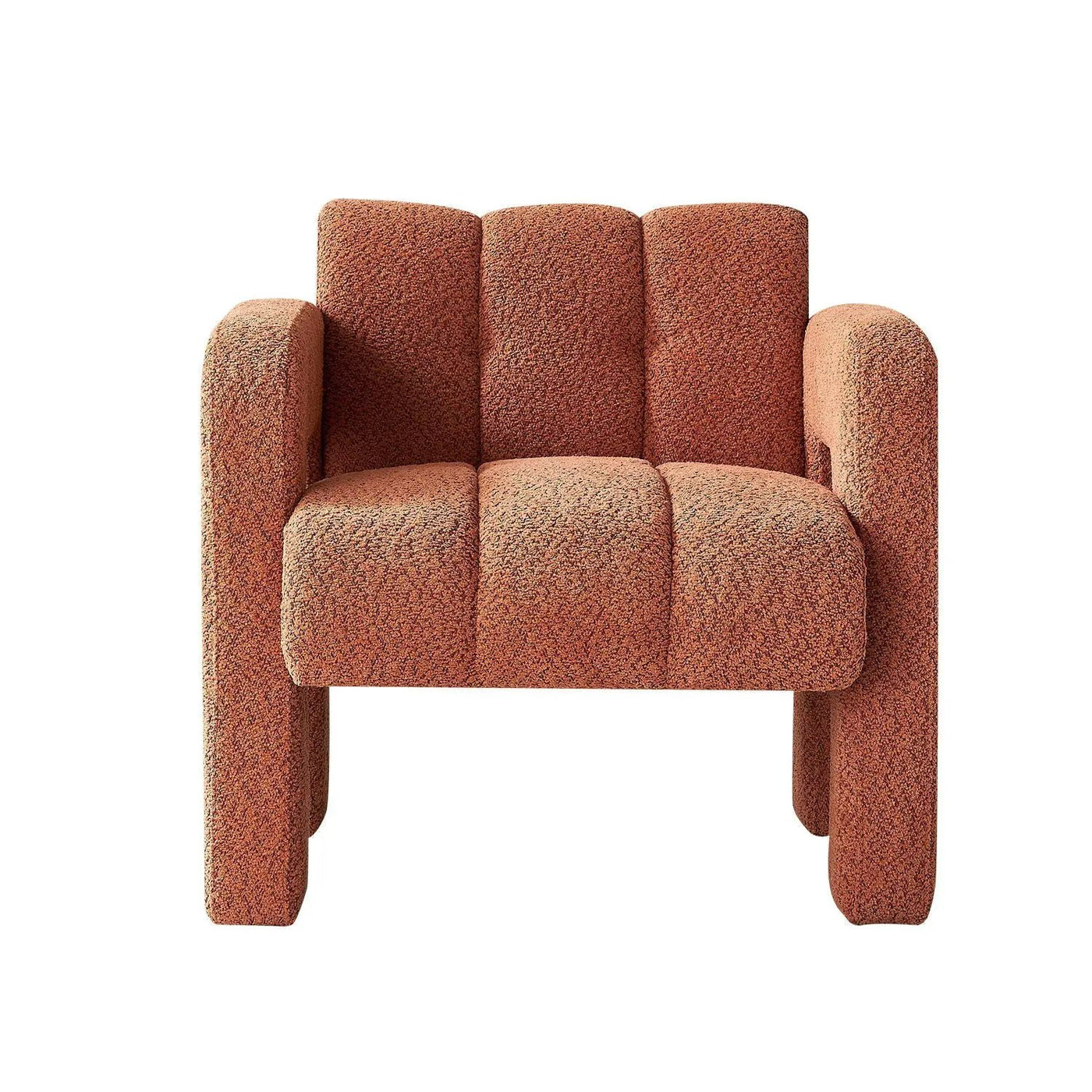 31.10" Boucle Upholstered Accent Chair by HouseOfZazla