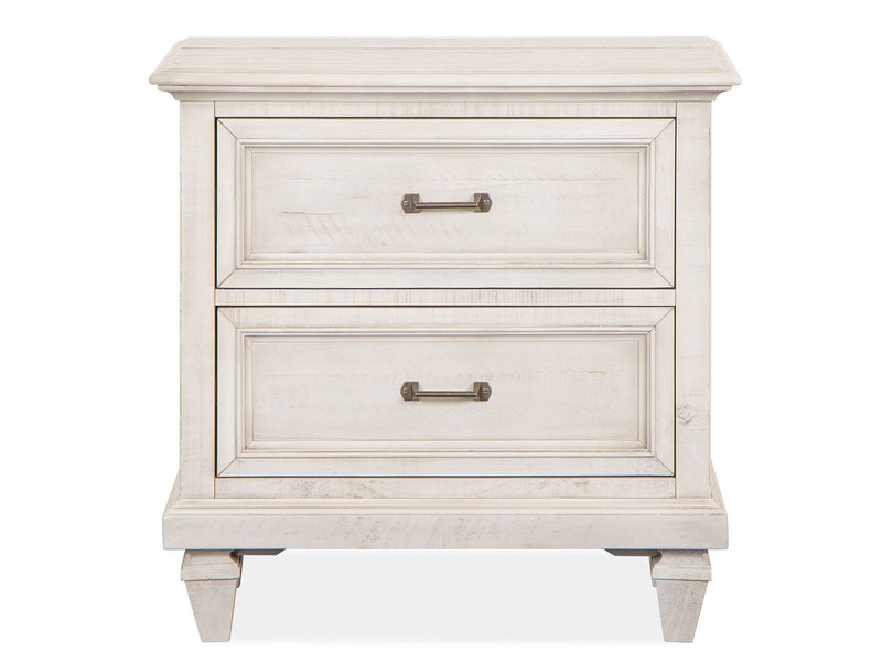 Newport - Drawer Nightstand - Alabaster, photo 4 of 7