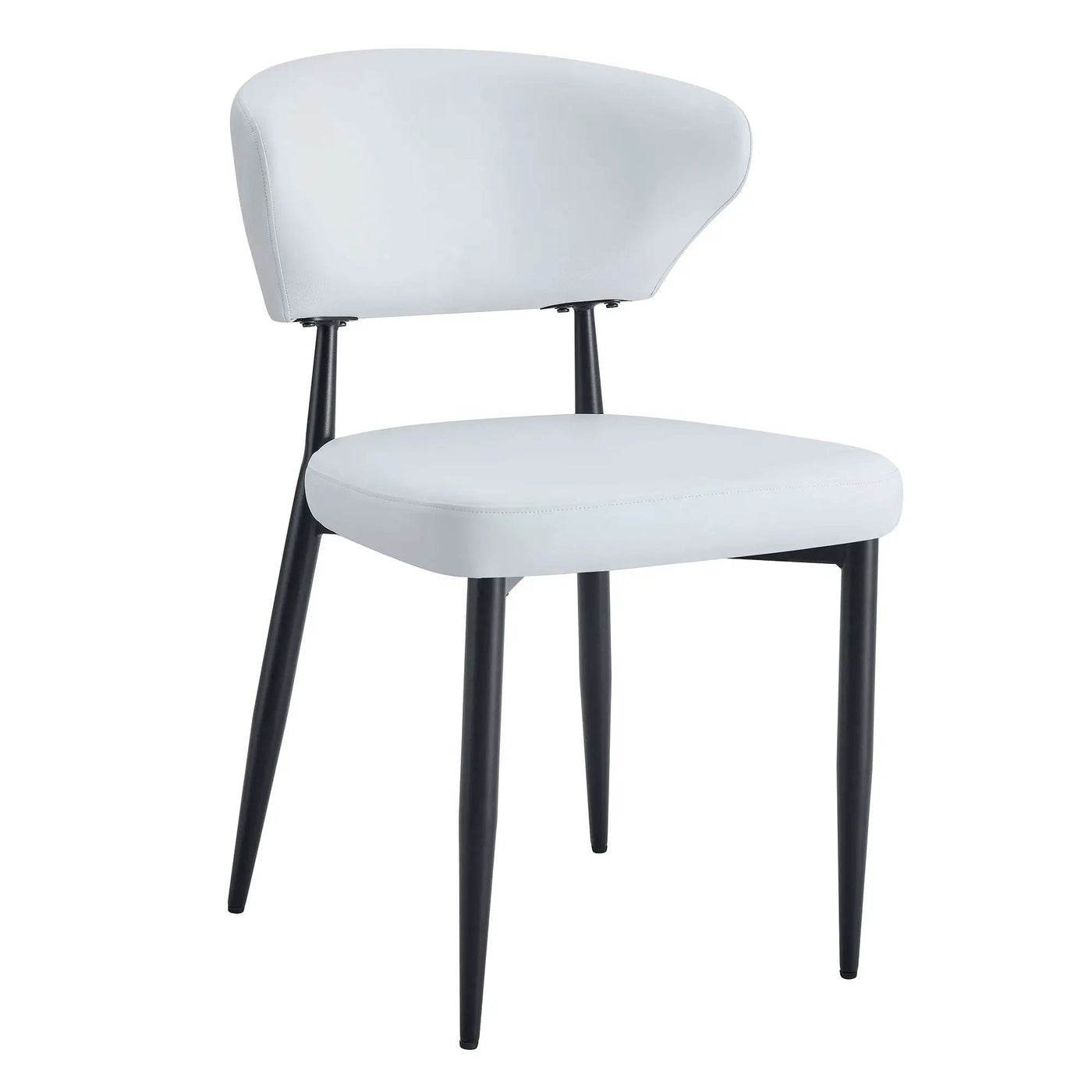 Minimalist Ergonomic Dining Chair With Curved Backres (Set of 4) by HouseOfZazla