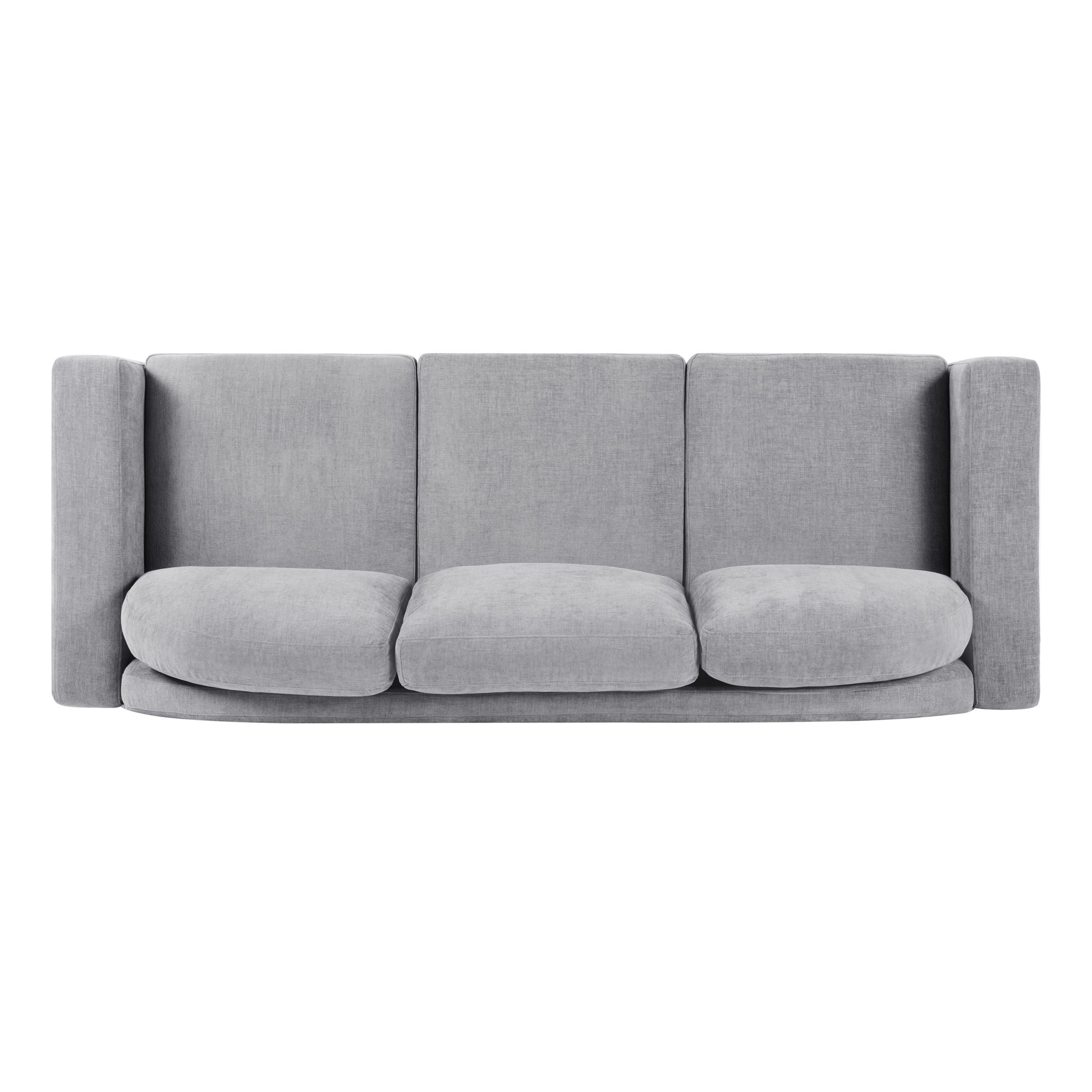 Modern 3 Seater Sofa With Curved Backrest by HouseOfZazla