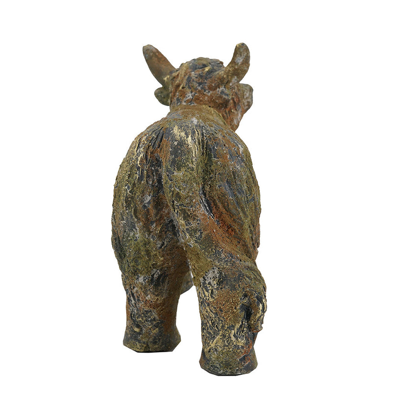 15.9x6.3x12.2"  Highland Cow Figurine, photo 6 of 10