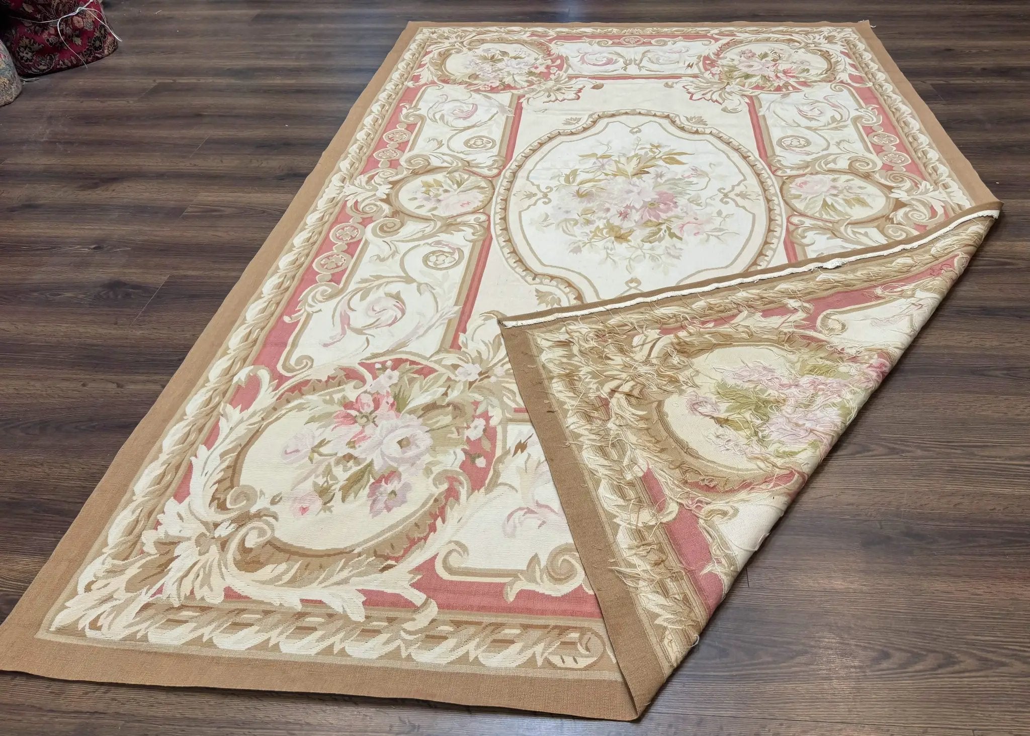 Aubusson Rug 6x9 by Jewel Rugs