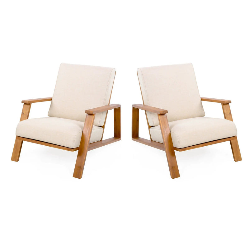 Outdoor Patio Lounge Chair Set of 2 by HouseOfZazla