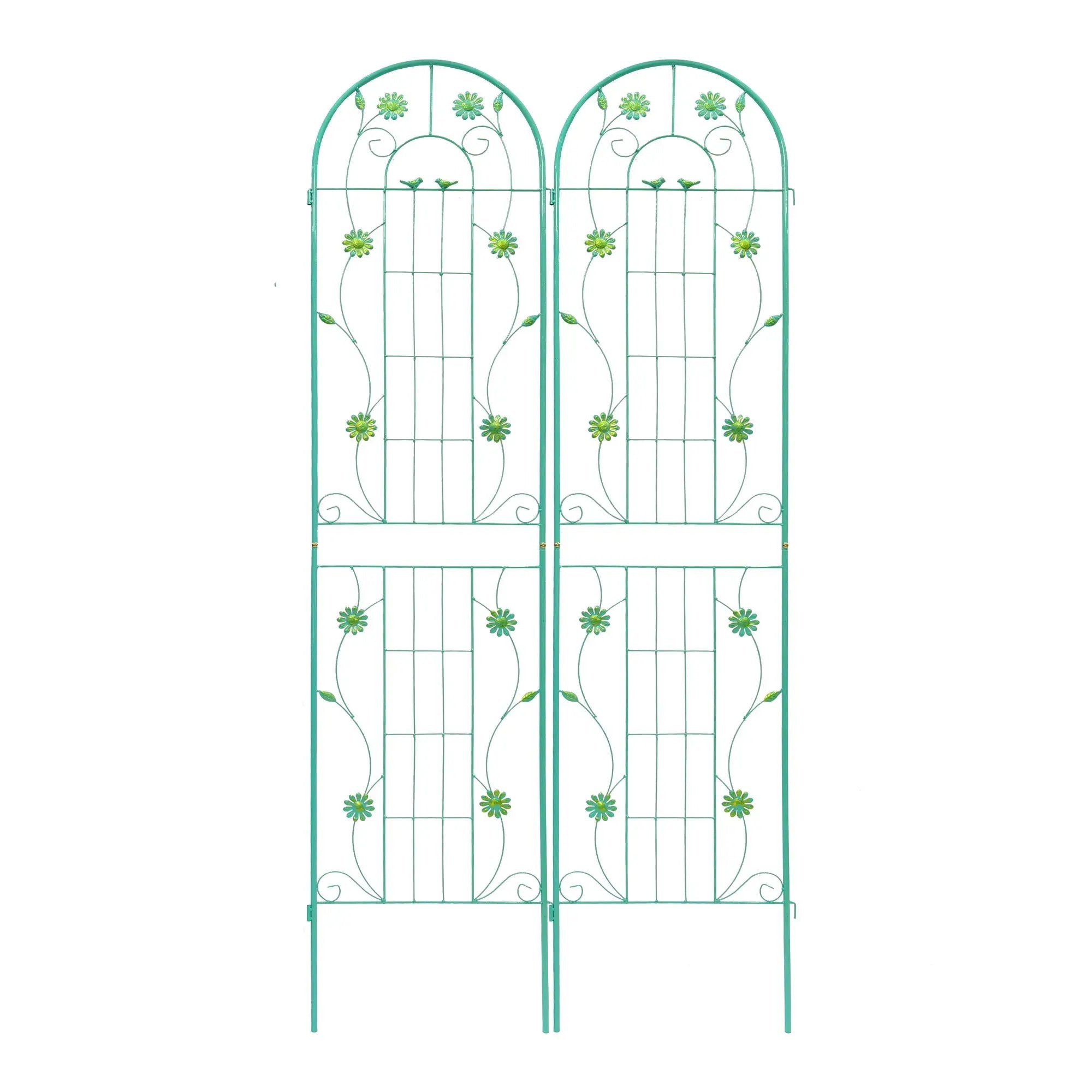 Metal Garden Trellis Rustproof Trellis For Climbing Plant Outdoor Flower Support by Unique Piece Furniture