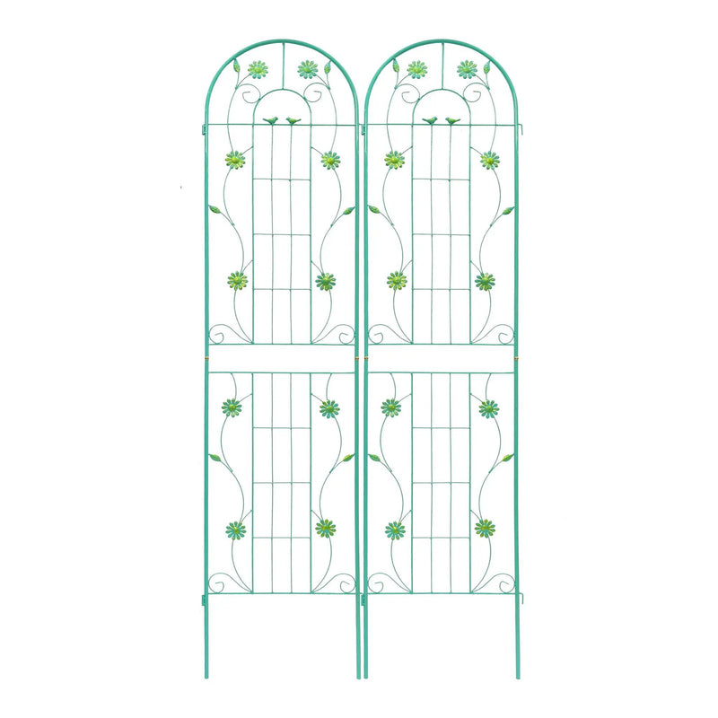 Metal Garden Trellis Rustproof Trellis For Climbing Plant Outdoor Flower Support by Unique Piece Furniture