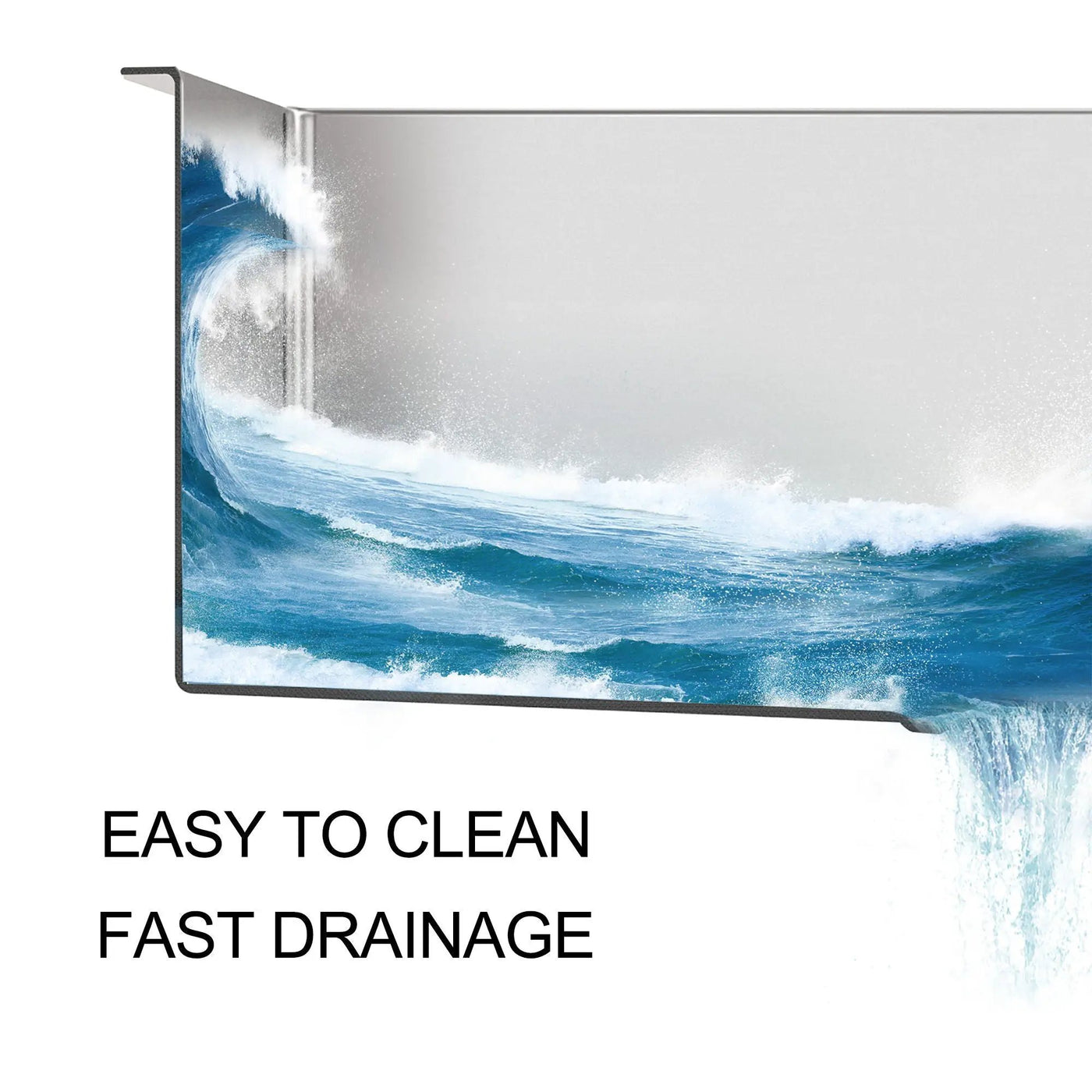 Modern Double Bowl Undermount Sink Design With 10" Deep Basins by HouseOfZazla