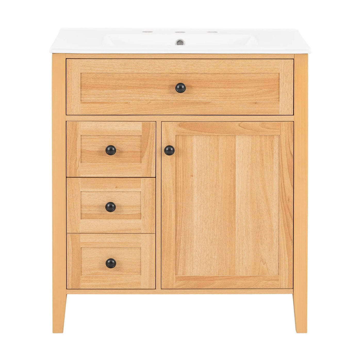 Bathroom Vanity With Sink, Soft Closing Cabinet by HouseOfZazla