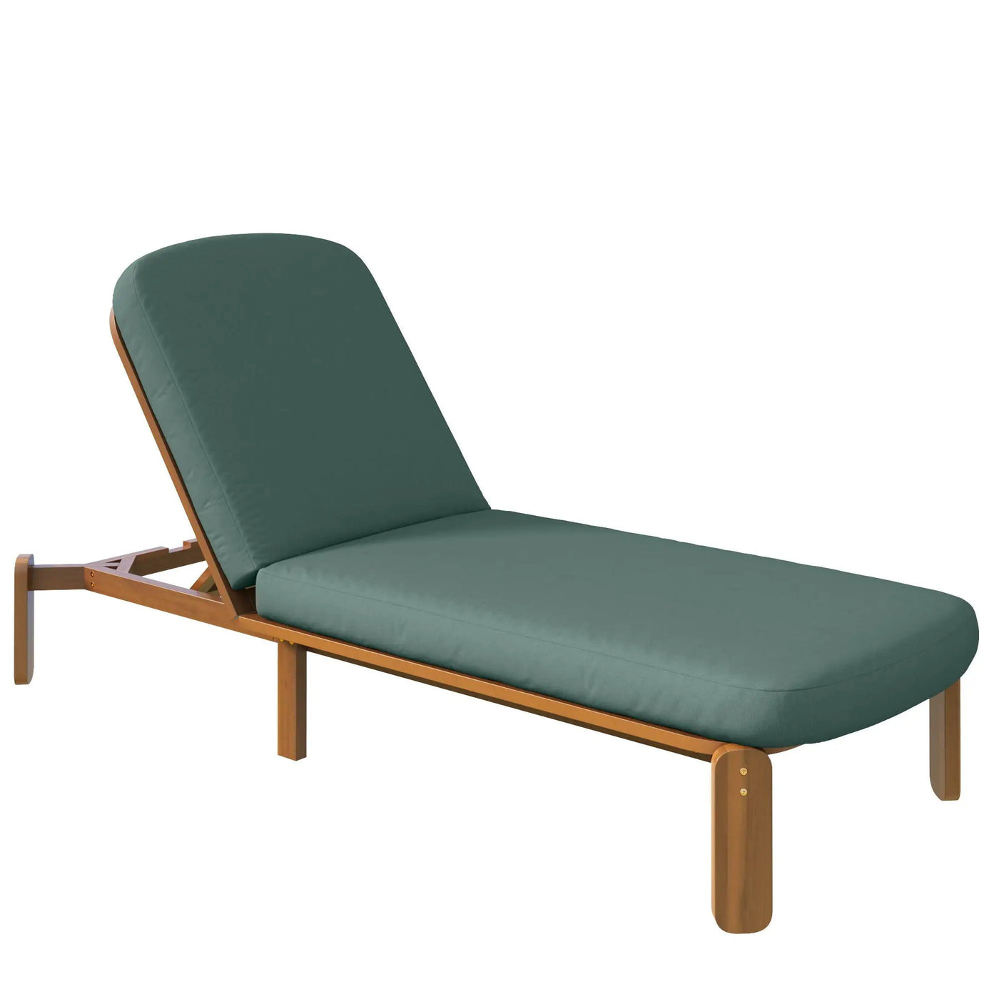 Outdoor Chaise Lounge With Adjustable Backrest by HouseOfZazla