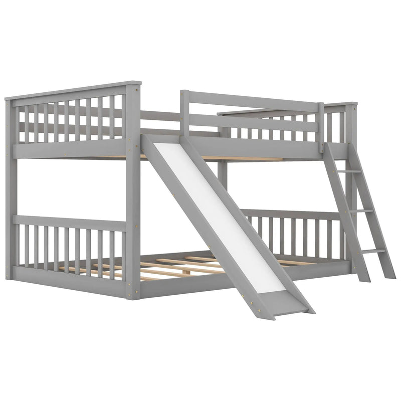 Bunk Bed & Convertible Slide And Ladder by Unique Piece Furniture