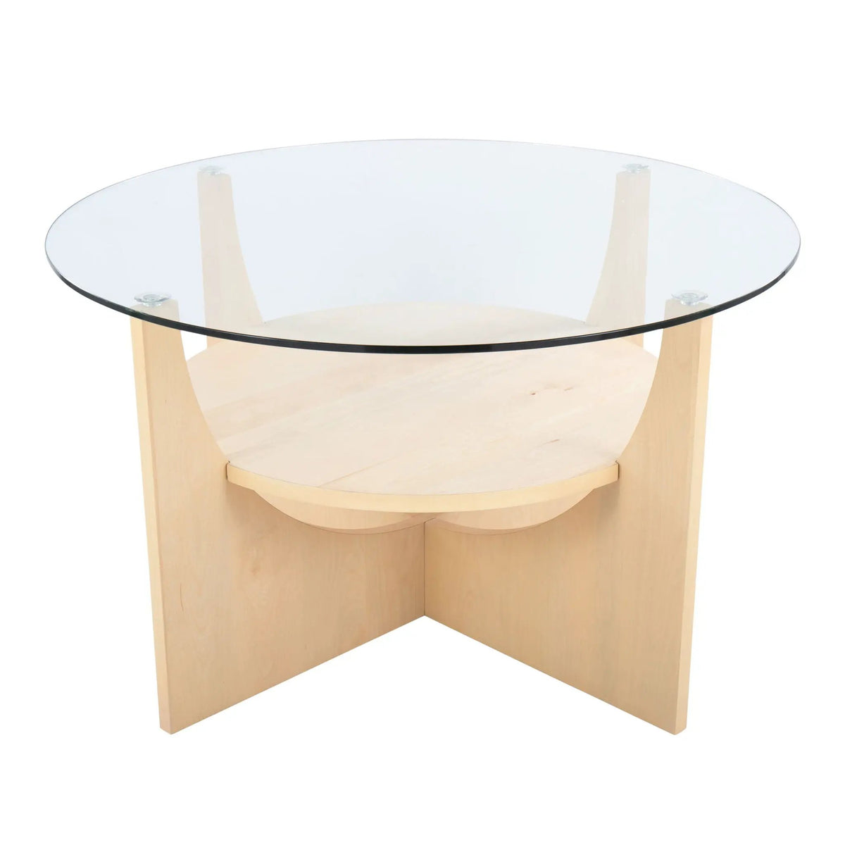 U - Shaped Contemporary Coffee Table by HouseOfZazla