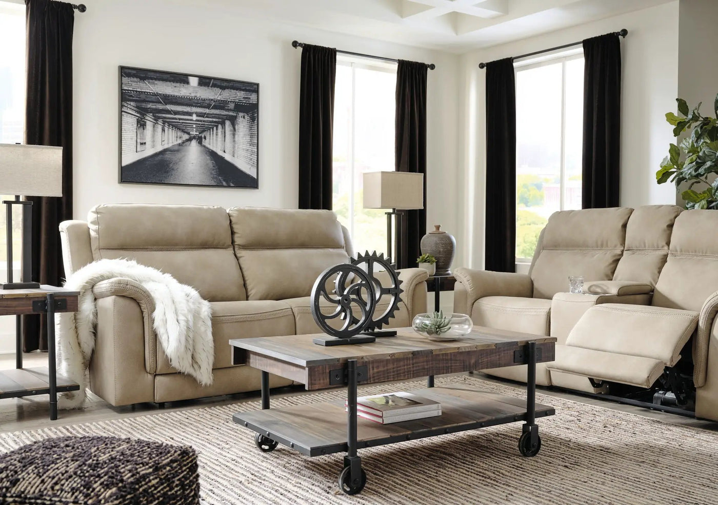 Next-Gen Durapella - Reclining Power Sofa by Unique Piece Furniture