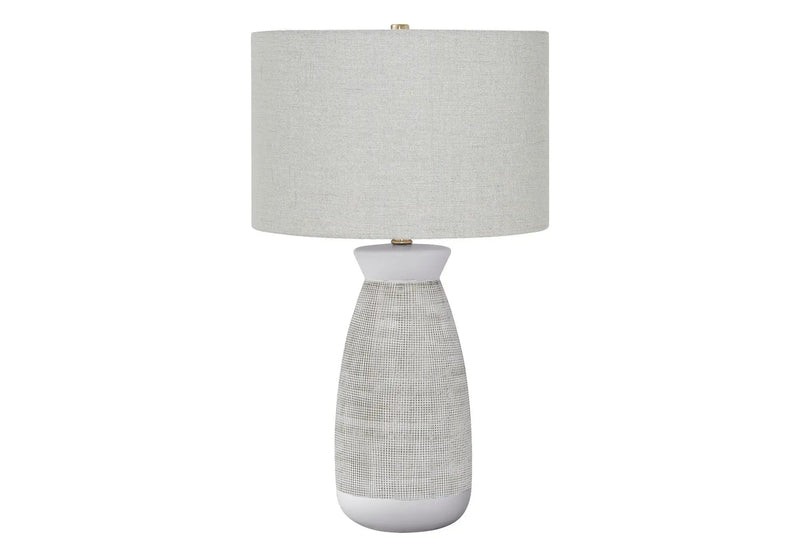 Lighting, Table Lamp, Ceramic, Contemporary - Gray by HouseOfZazla