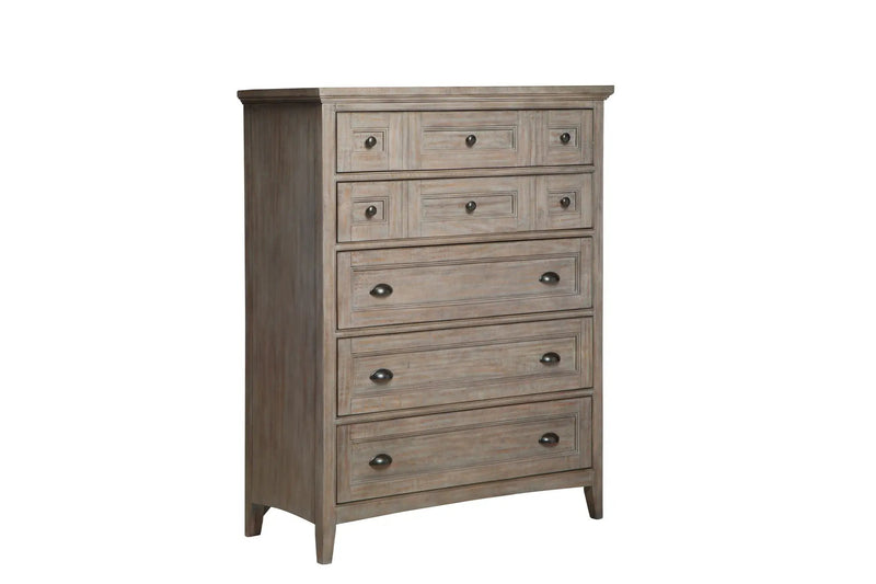 Paxton Place - Wood Drawer Chest - Dove Tail Gray by Unique Piece Furniture