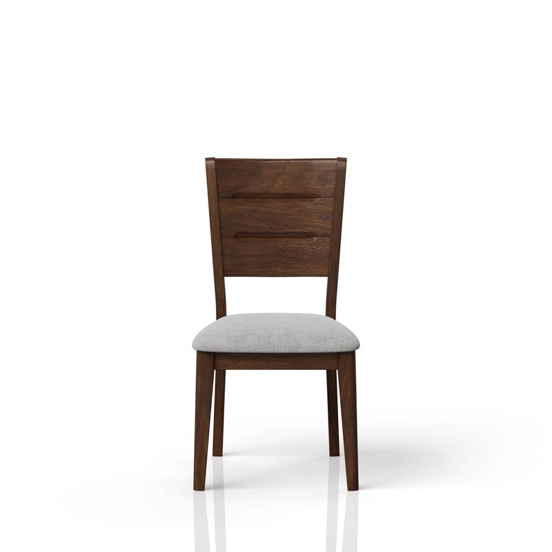 Dining Chairs Upholstered Side Chair with Upholstered Seat - Cherry