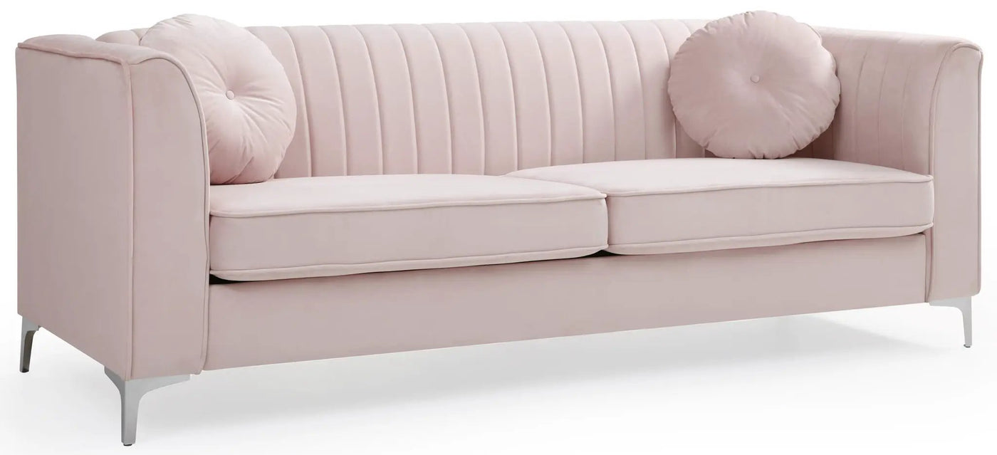Delray - Micro Suede Sofa by Unique Piece Furniture