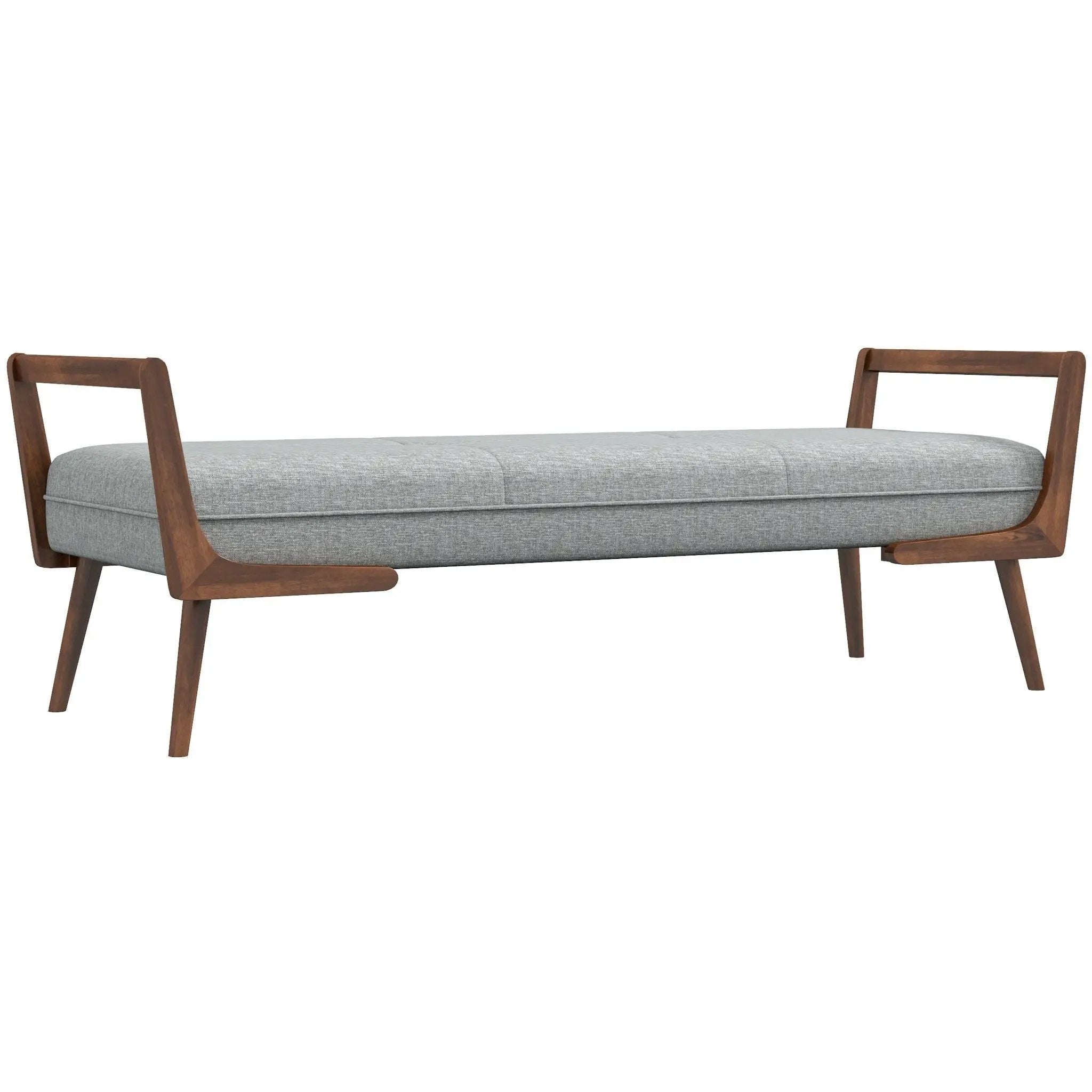 Cora - Bench - Gray by Unique Piece Furniture