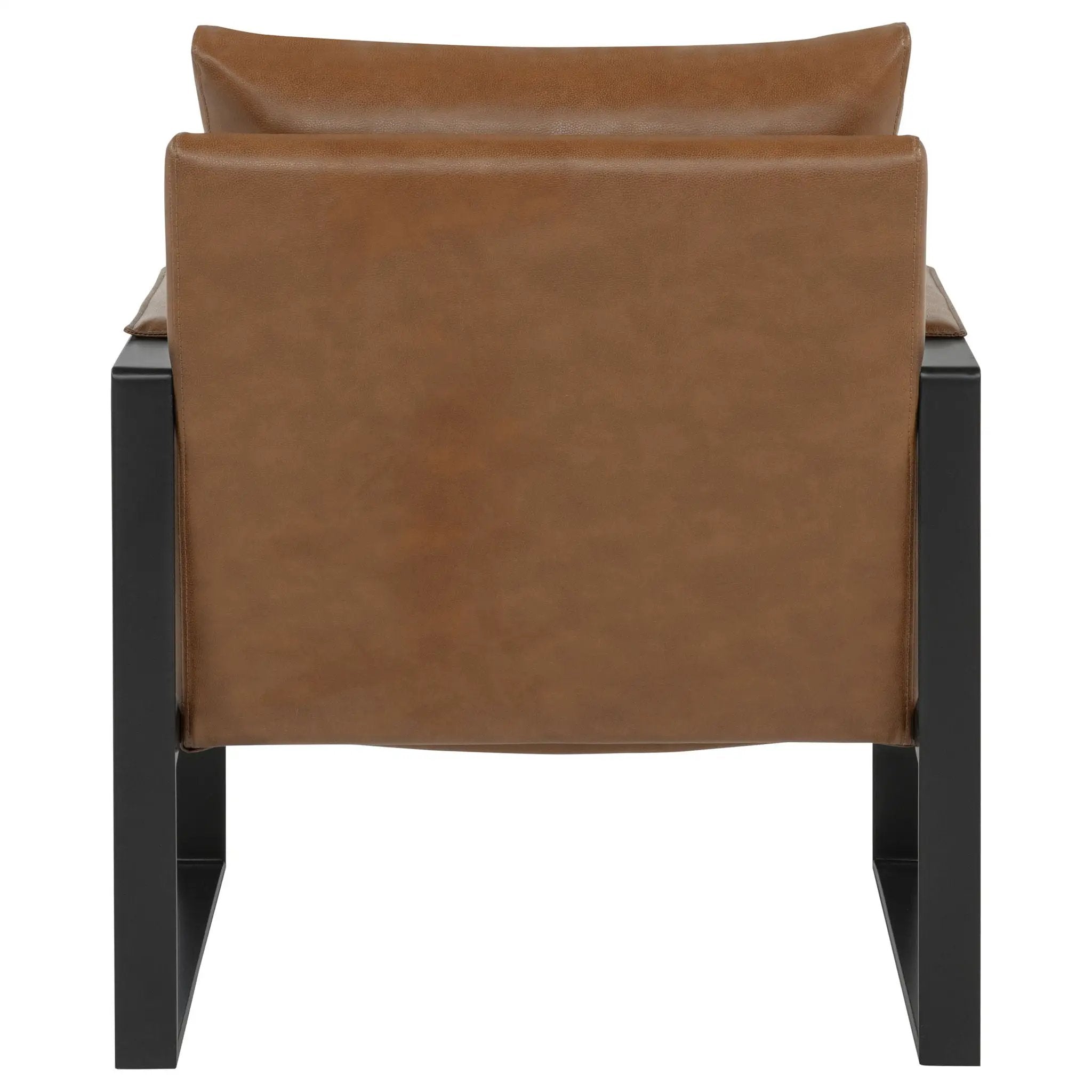 Rosalind Upholstered Track Arm Accent Chair Brown by Unique Piece Furniture