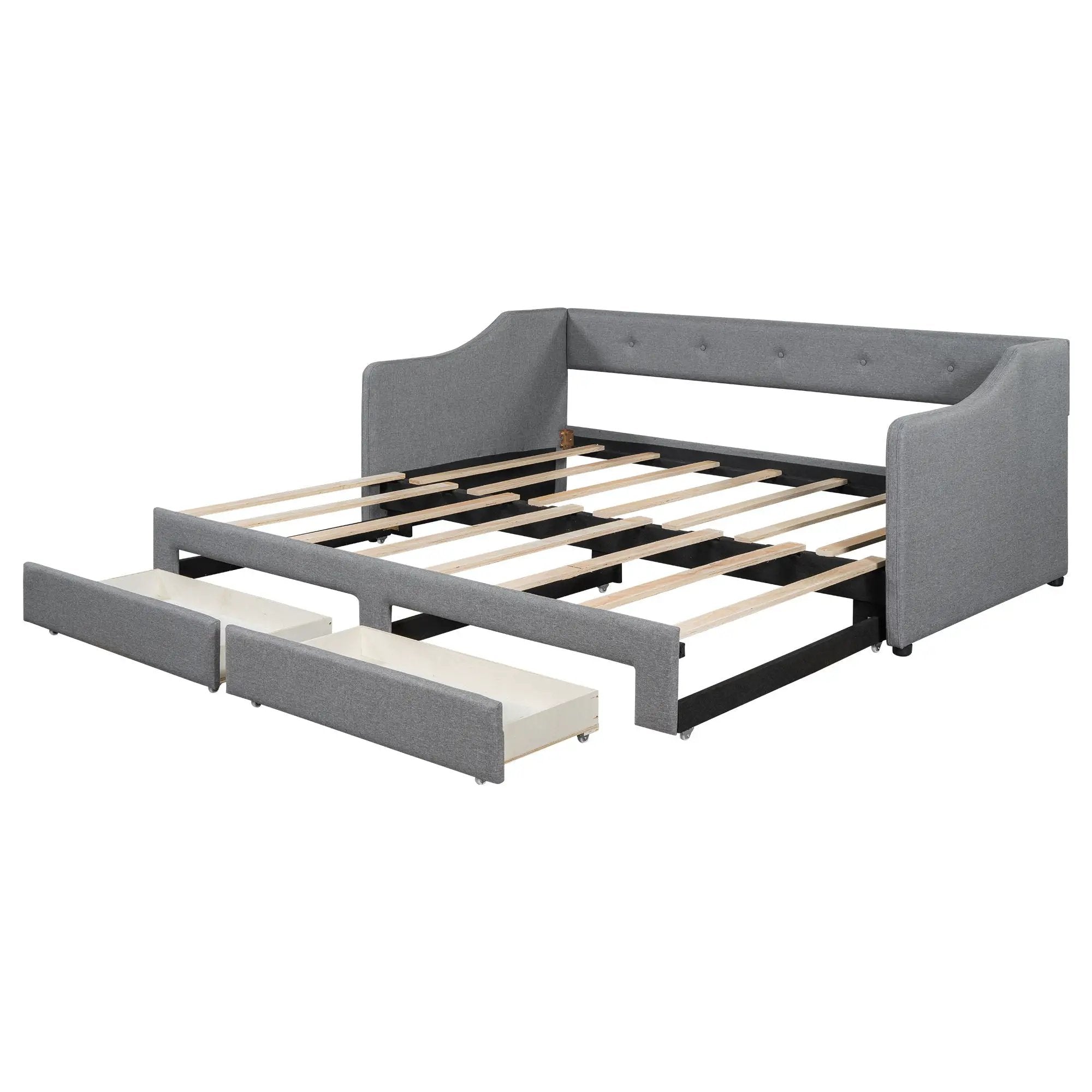 Upholstered Daybed With 2 Drawers by Unique Piece Furniture