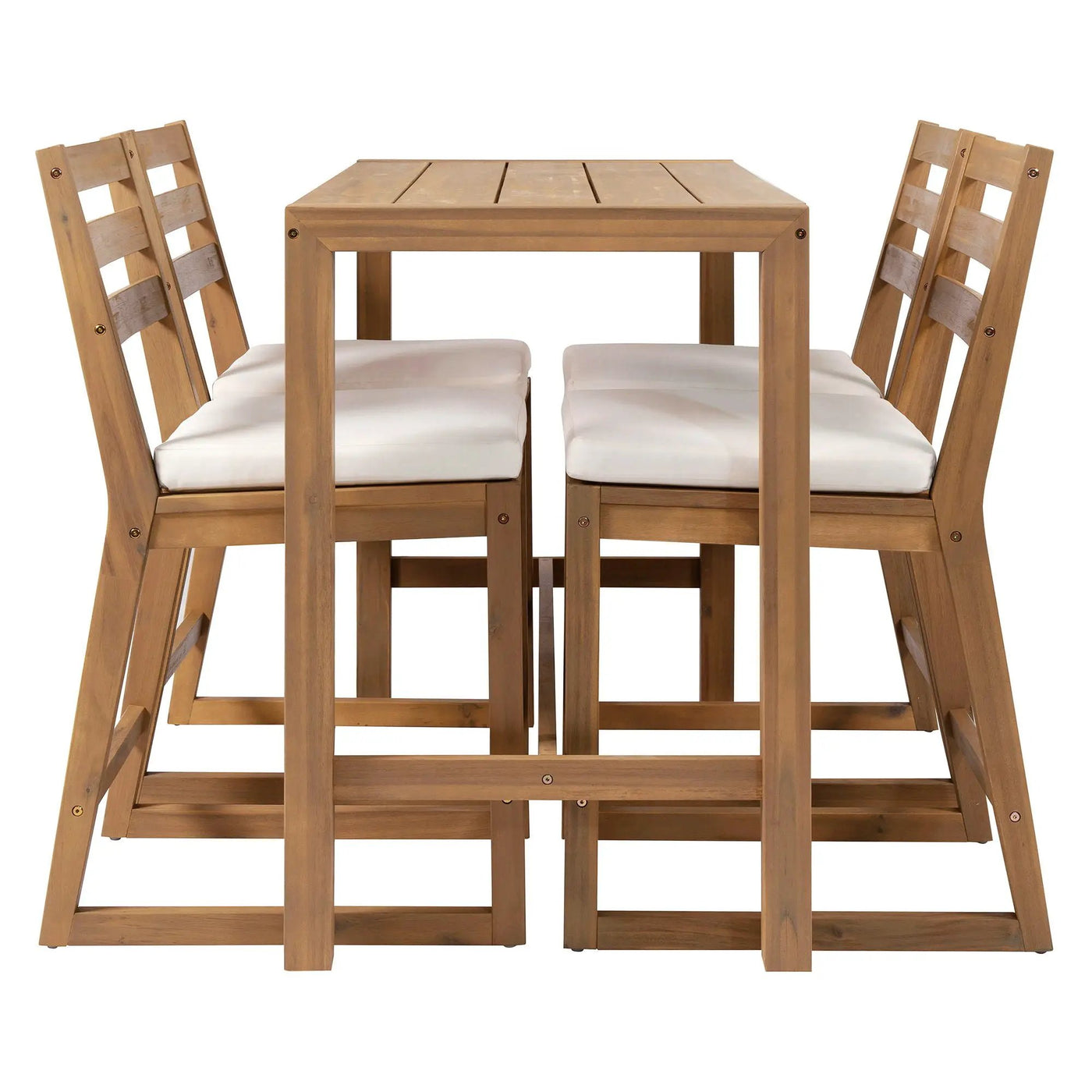 Patio Bar Set With Ergonomic Chairs by HouseOfZazla