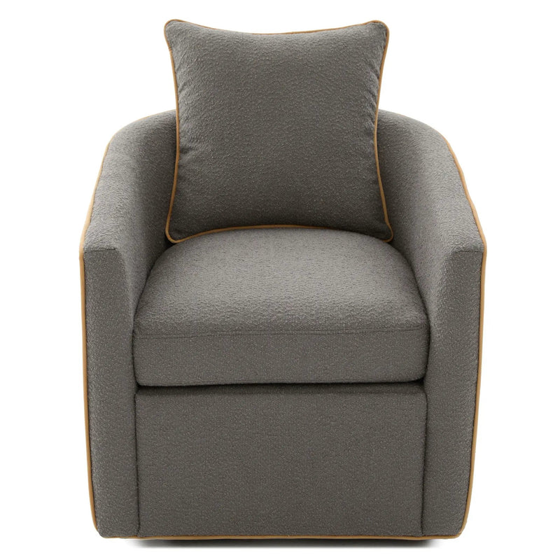 Swivel Accent Chair, Rotating Base, For Living Room by HouseOfZazla