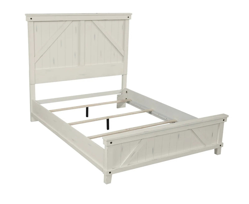 Industrial Farmhouse Bed by HouseOfZazla