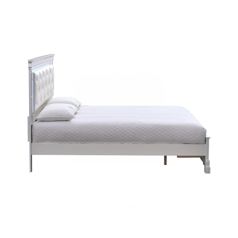 Verona - Bed With LED Accent Lighting, 2 Drawers by HouseOfZazla