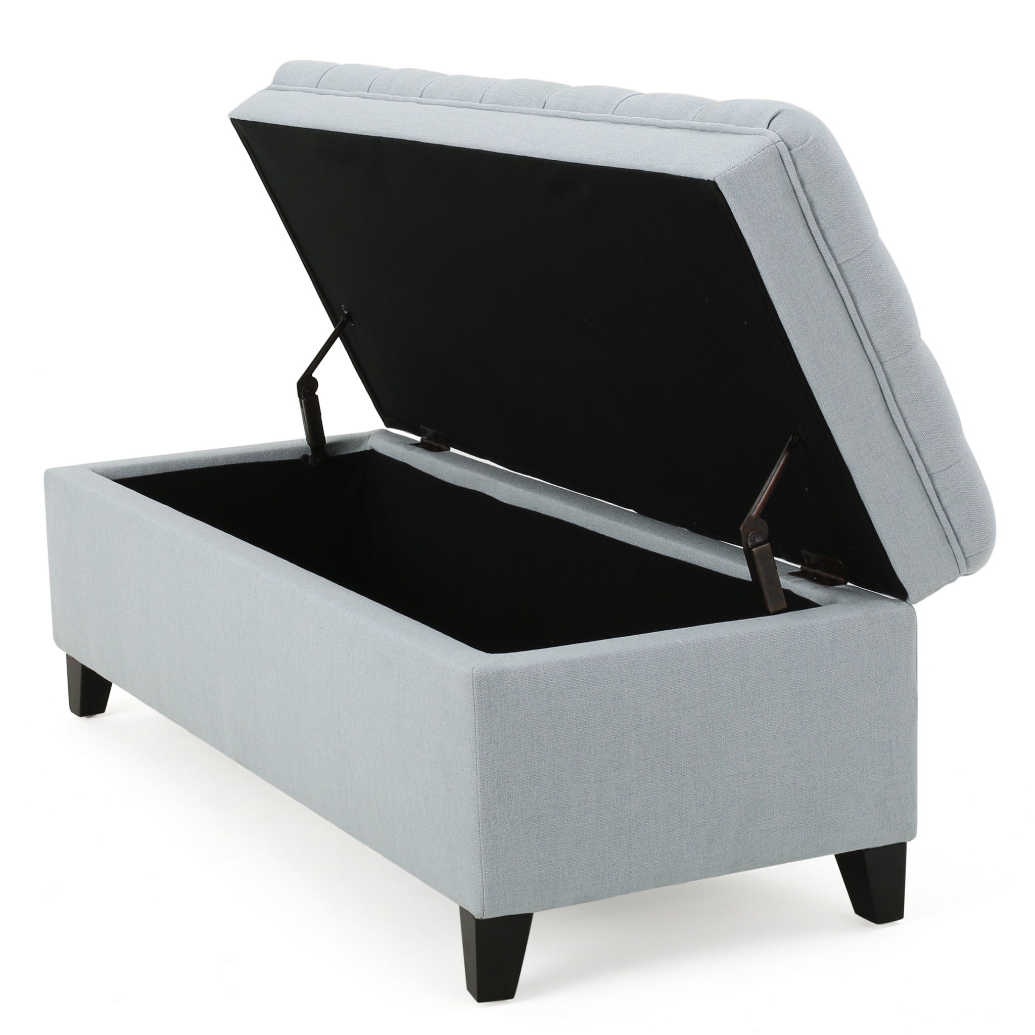 Juliana Storage Ottoman With Birch Legs by HouseOfZazla