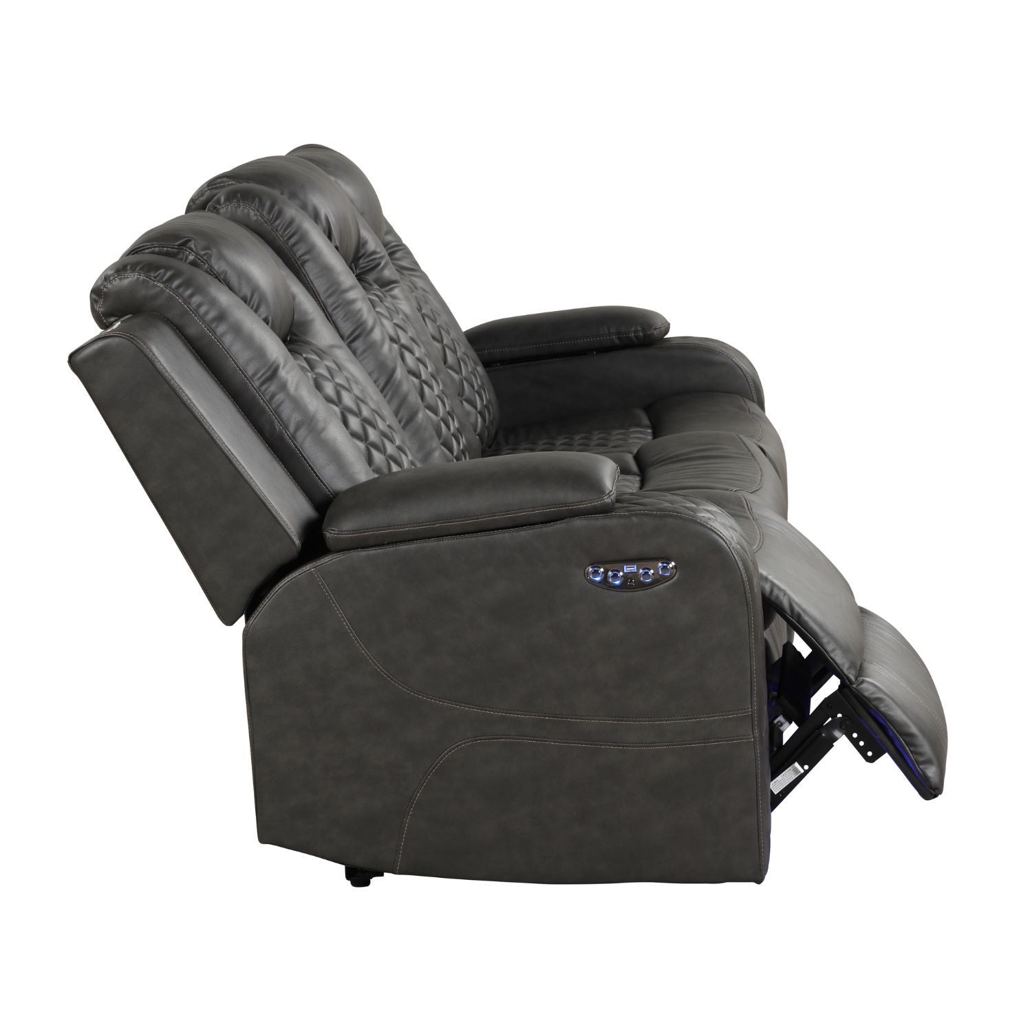 Benz - Power Reclining Sofa With LED Lighting