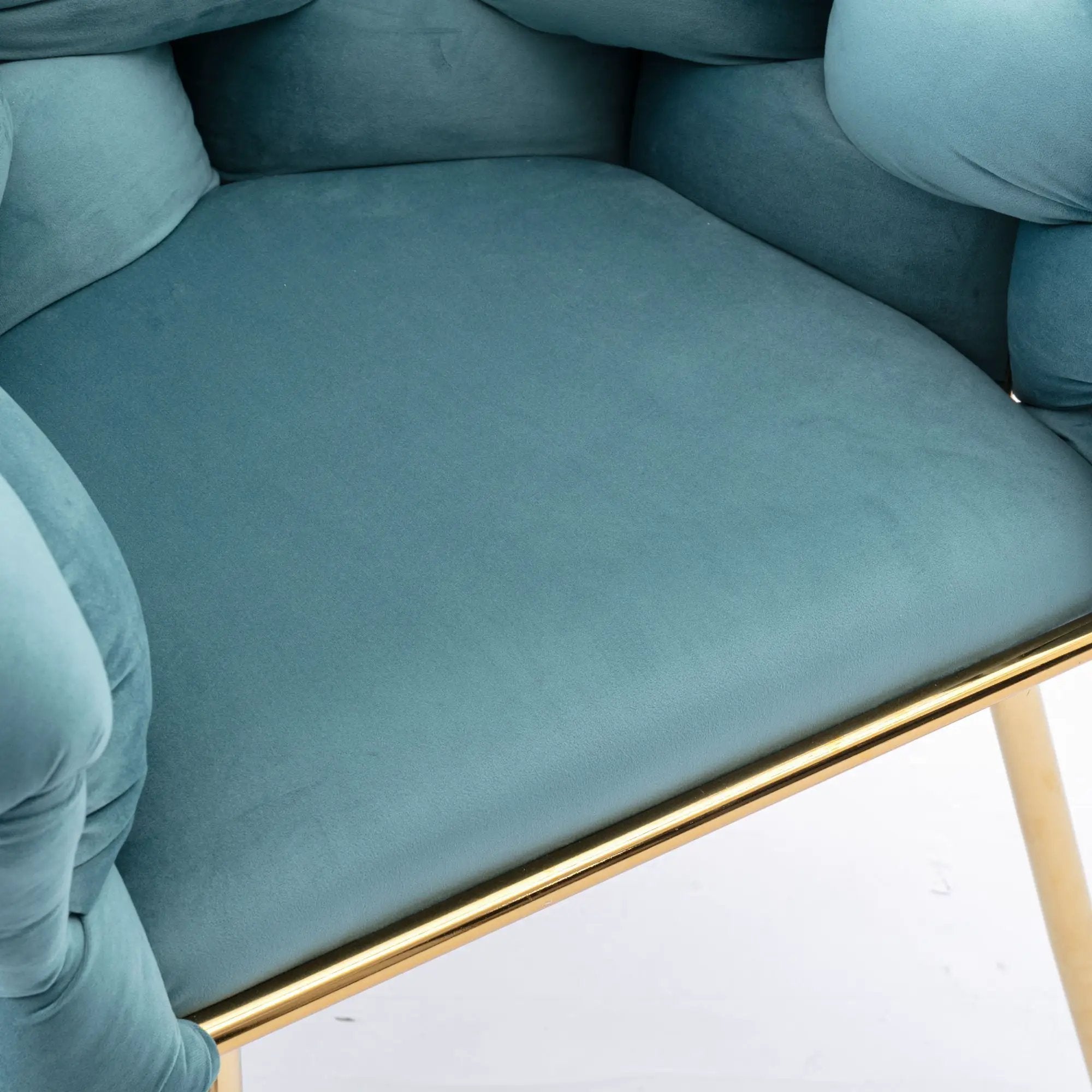 Luxury Modern Simple Leisure Single Sofa Chair Bedroom Lazy Person Household Dresser Stool Manicure Table Back Chair by HouseOfZazla