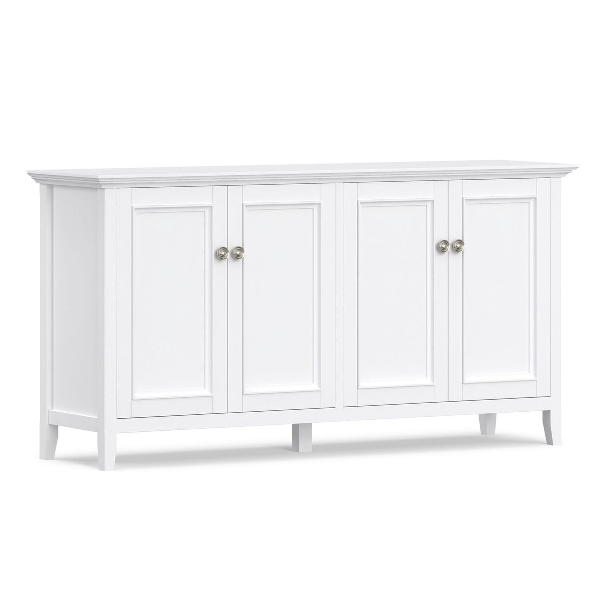 Amherst 4 Door Storage Cabinet with Adjustable Shelves - Dark Brown, Light Brown, Black, White, photo 18 of 40