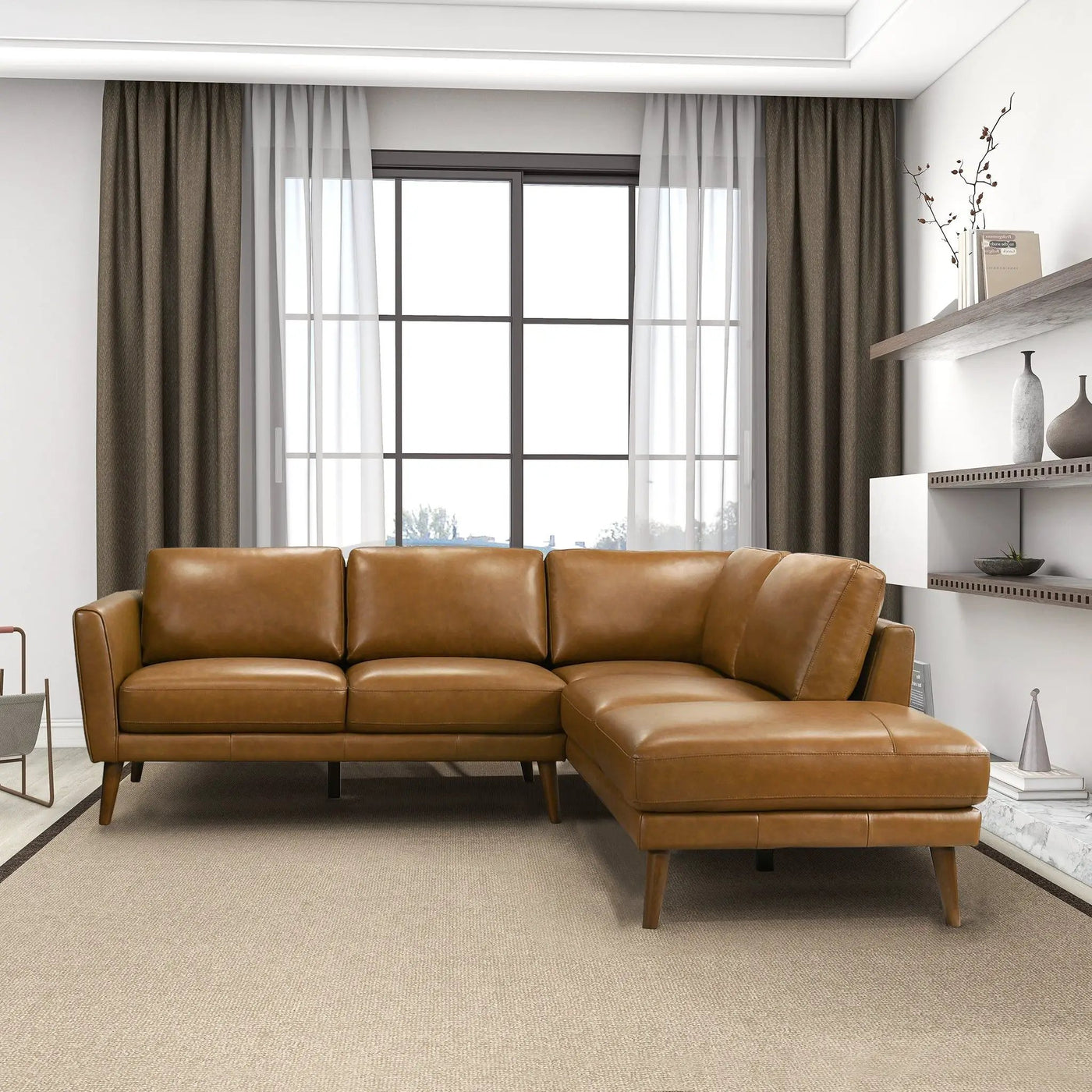 Benson - Sectional Sofa With Chaise by Unique Piece Furniture