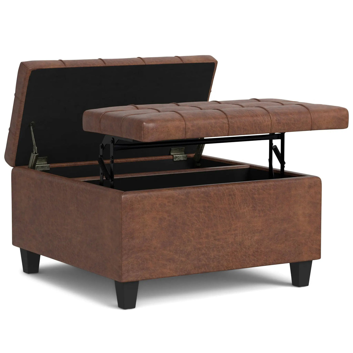 Harrison - Large Coffee Table Storage Ottoman by HouseOfZazla