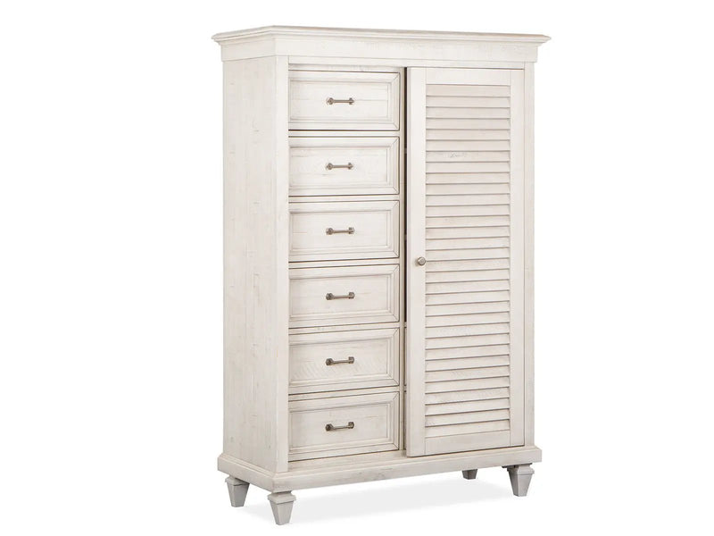 Newport - Gentleman's Chest - Alabaster by Unique Piece Furniture