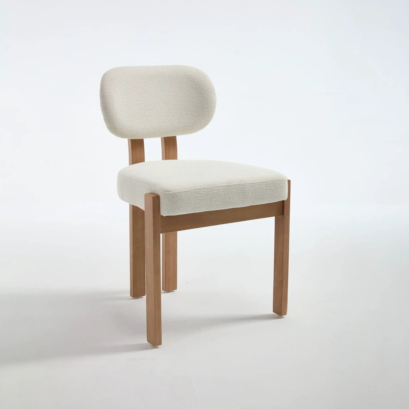 Dining Chairs With Ergonomic Backrest And Adjustable Feet (Set of 2) by HouseOfZazla