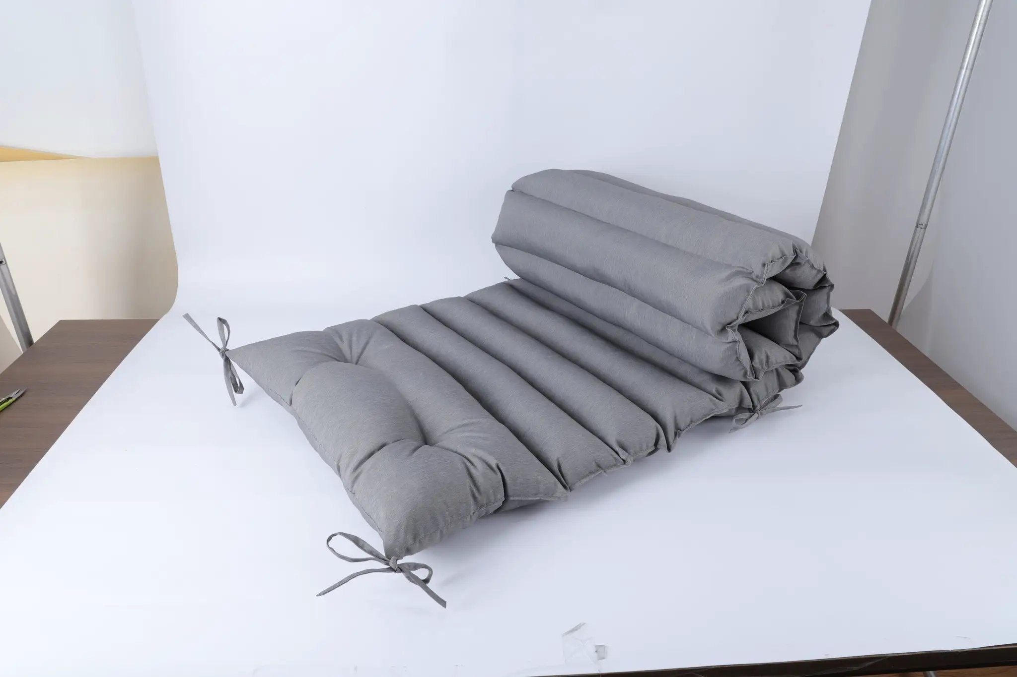2PCS Set Outdoor Lounge Chair Replacement Cushions - Grey by HouseOfZazla