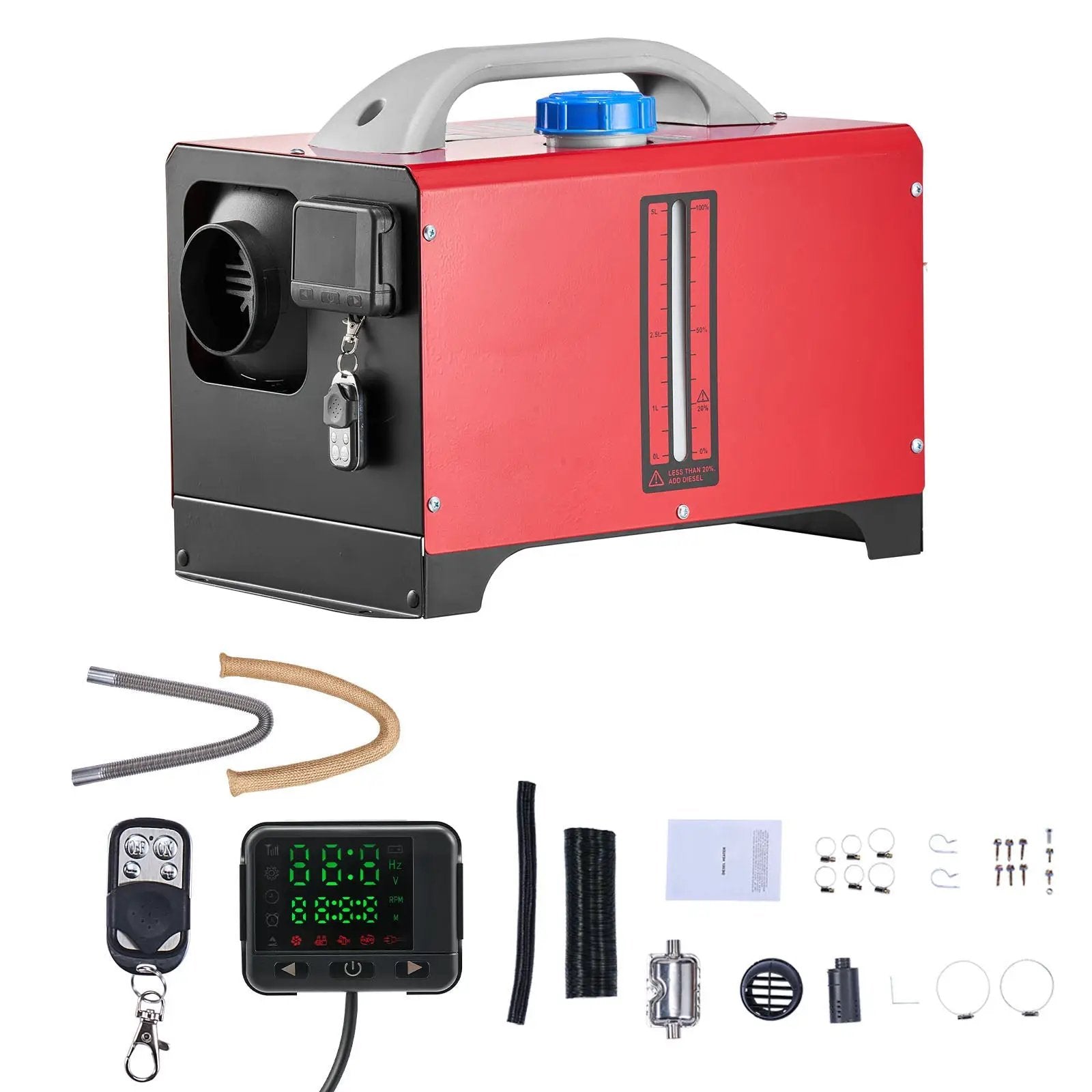 Diesel Air Heater Diesel Parking Heater 8 kW DC 12-24 V by HouseOfZazla